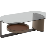 Azure Realm Coffee Table