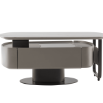 Leisurely Time Rotating Coffee Table