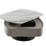 Leisurely Time Rotating Coffee Table