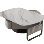 Leisurely Time Rotating Coffee Table