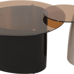 Ya Xi Circular Combination Coffee Table