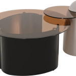 Ya Xi Circular Combination Coffee Table