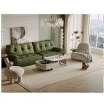 Kruger II Leather four-seat sofa