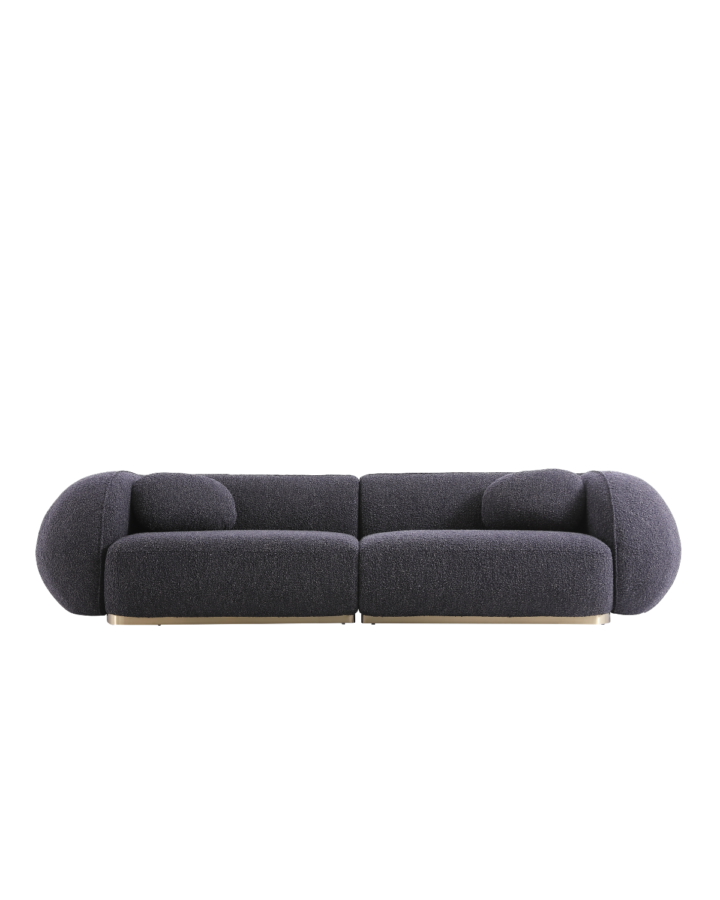 ZBOM HOME Capsule Series Fabric Sofa (Navy Blue)