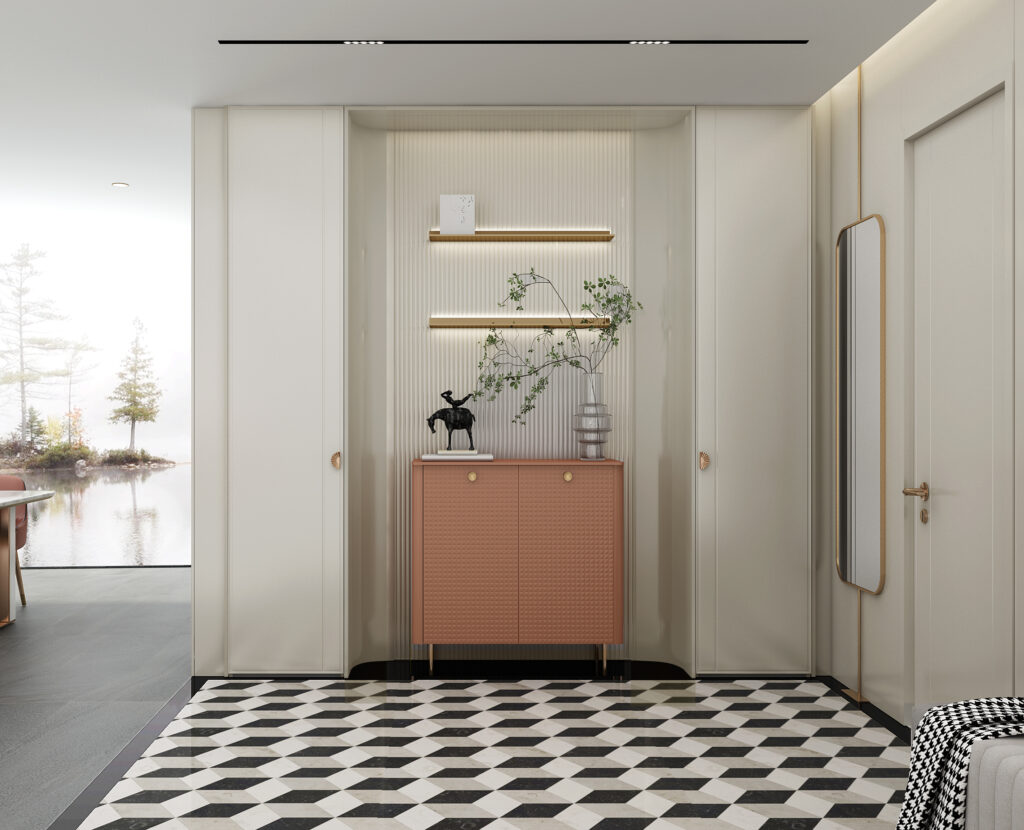 Luxury interior design process