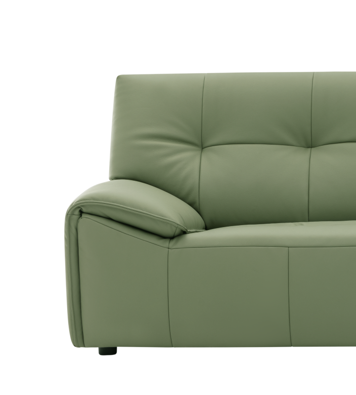ZBOM HOME Kruger II Leather Sofa (Mint Green)