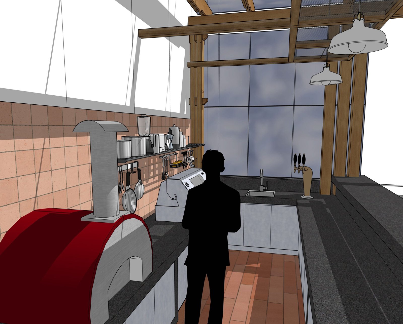 Marriot Gtc Terrace Restaurant Concept 6 — Kayjah Design Studio Nairobi