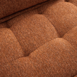Unbounded Sofa Cotton Linen Warm Orange 5 — Kayjah Design Studio Nairobi