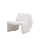 ZBOM Home Little Hippo Lounge Chair White — Kayjah Design Studio Nairobi