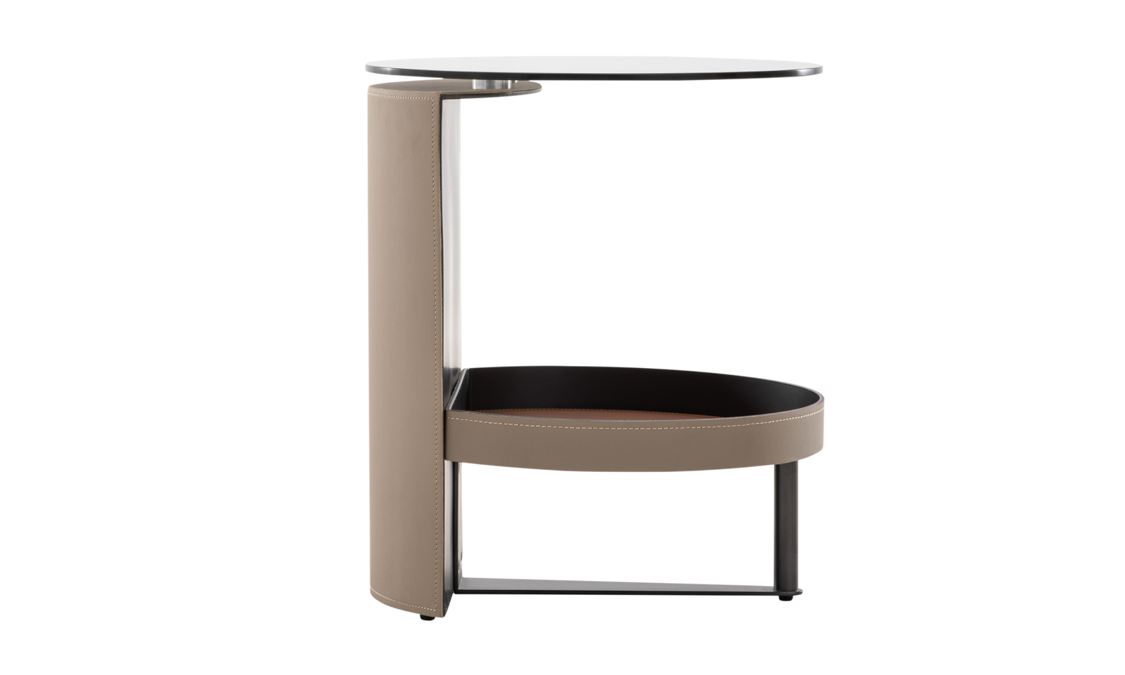 Zbom Home Chu Nai Side Table Grey Glass Color2 — Kayjah Design Studio Nairobi