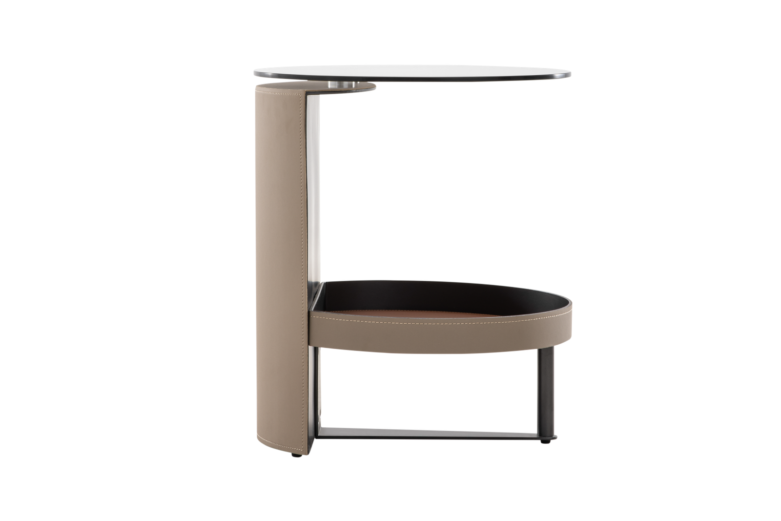 Zbom Home Chu Nai Side Table Grey Glass Color2 — Kayjah Design Studio Nairobi