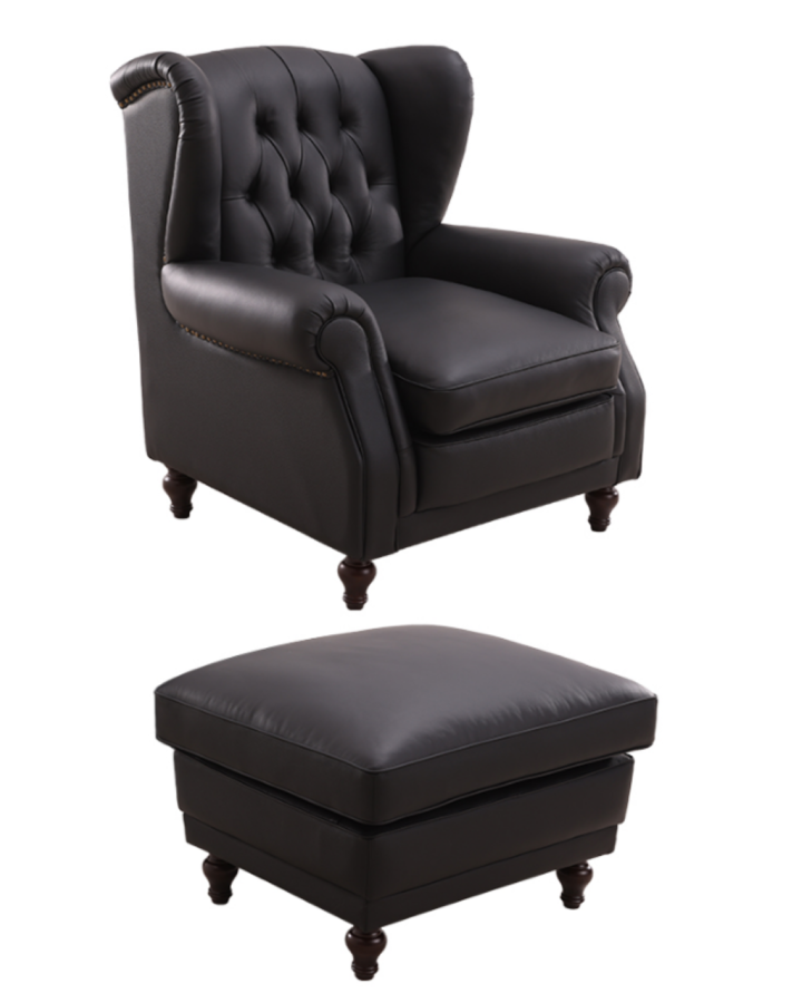 ZBOM HOME Cigar Chair (Starry Black)