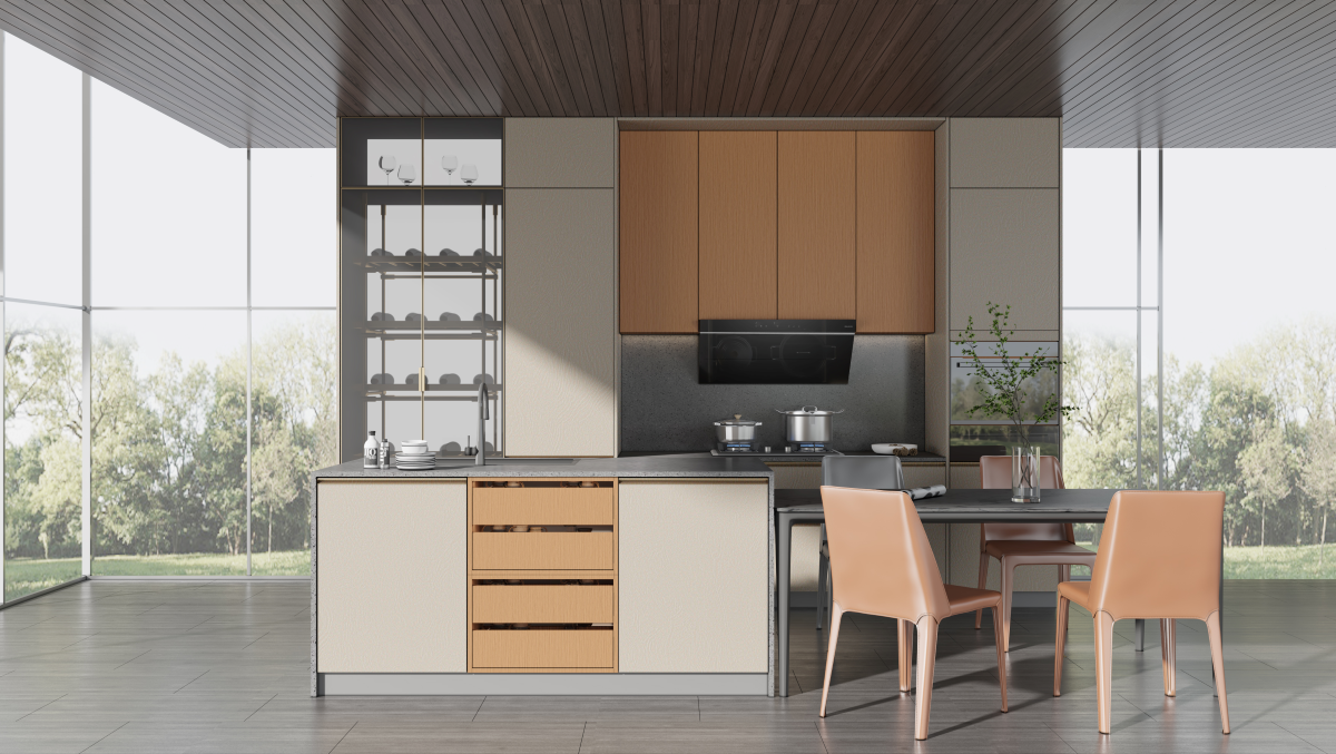 ZBOM HOME Hong Jue Dining Chair (Grey) in situ