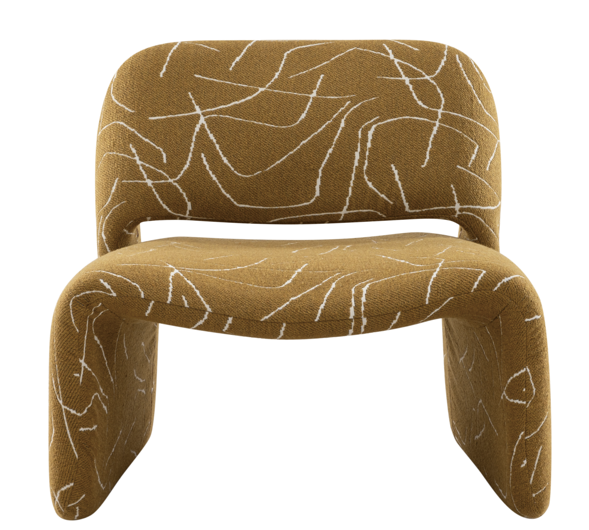 Zbom Home Little Hippo Lounge Chair Ginger Yellow — Kayjah Design Studio Nairobi
