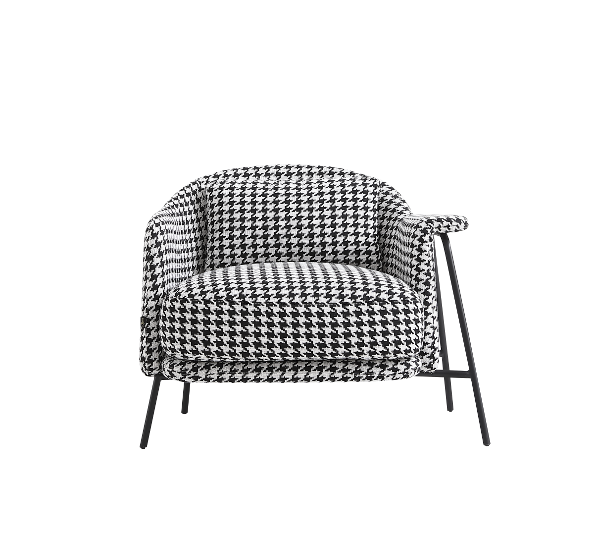 Zbom Home Mordern Lounge Chair Front — Kayjah Design Studio Nairobi