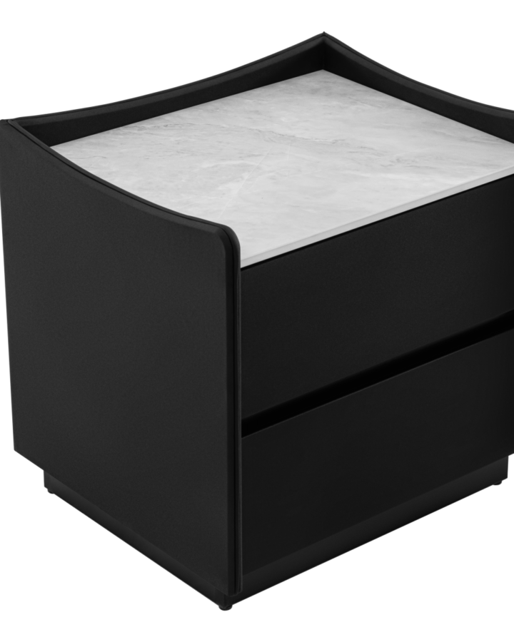 ZBOM HOME Star Shadow 01 Bedside Table (Black)
