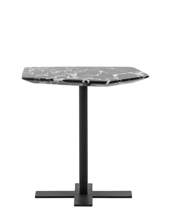 ZBOM HOME UFO Round Side Table 02 (Bulgari Black)