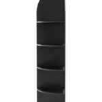 Zbom Home Yuesheng Bookshelf Matte Black — Kayjah Design Studio Nairobi