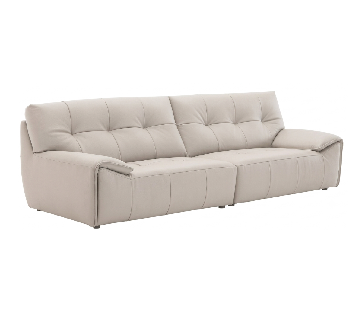 Zbom Home KrugerⅡ Leather Sofa Off White 1 — Kayjah Design Studio Nairobi