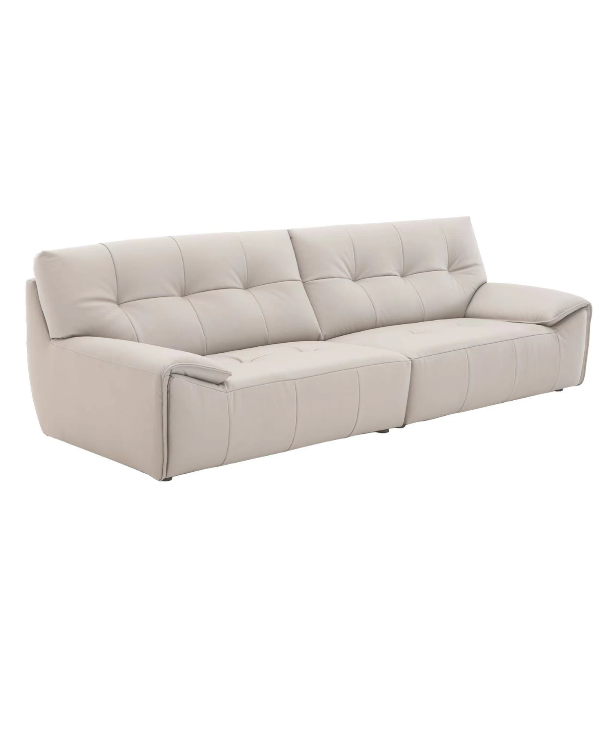 Zbom Home KrugerⅡ Leather Sofa Off White — Kayjah Design Studio Nairobi