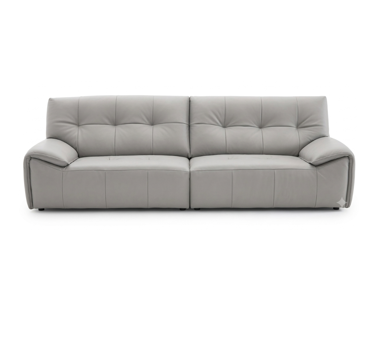 Zbom Home KrugerⅡ Leather Sofa Light Gray — Kayjah Design Studio Nairobi