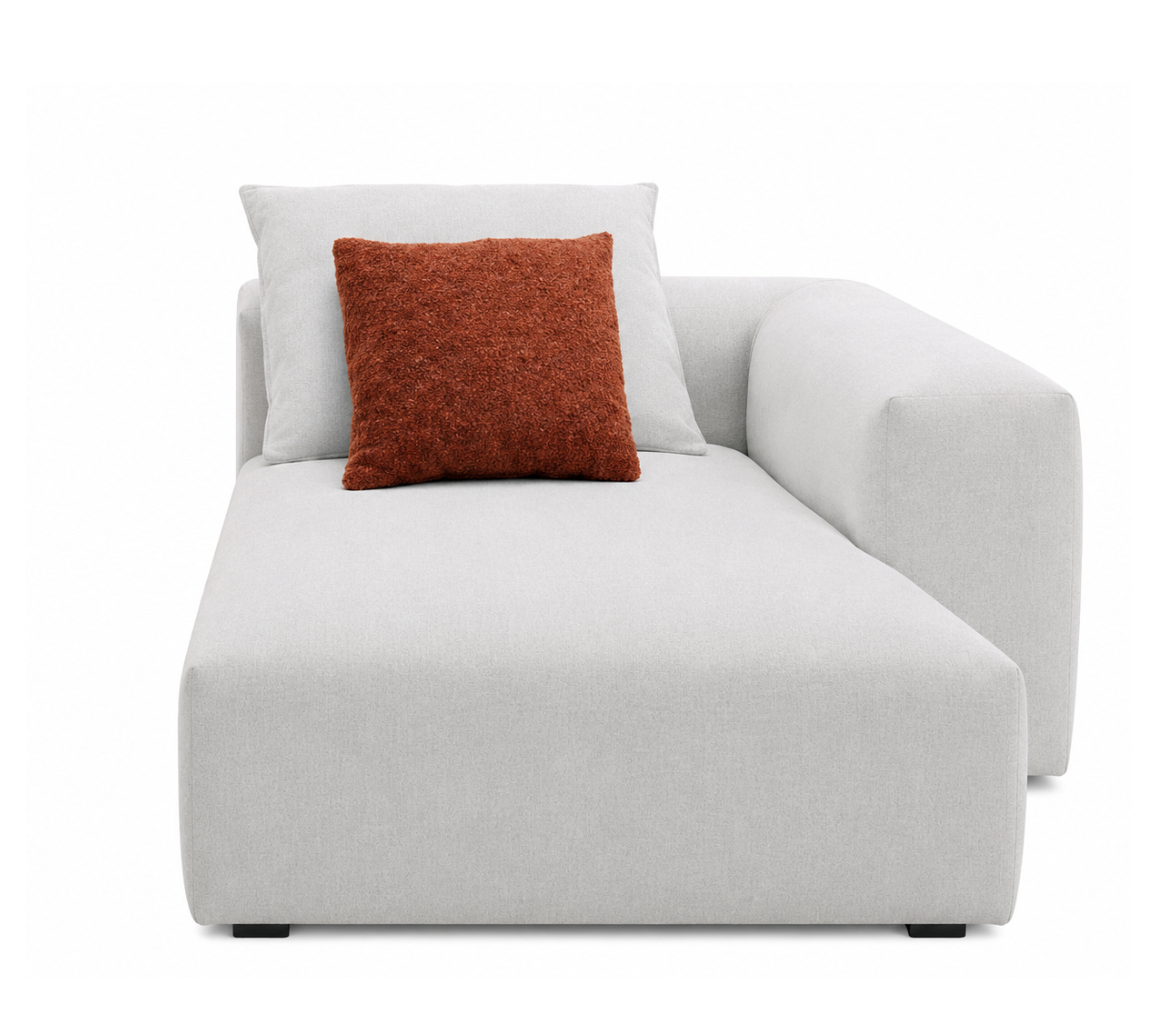 Zbom Home Stacked Realm Space Sf B2y135 Right Backrest Two Seater Sofa Two Seater Fabric Cloud White — Kayjah Design Studio Nairobi