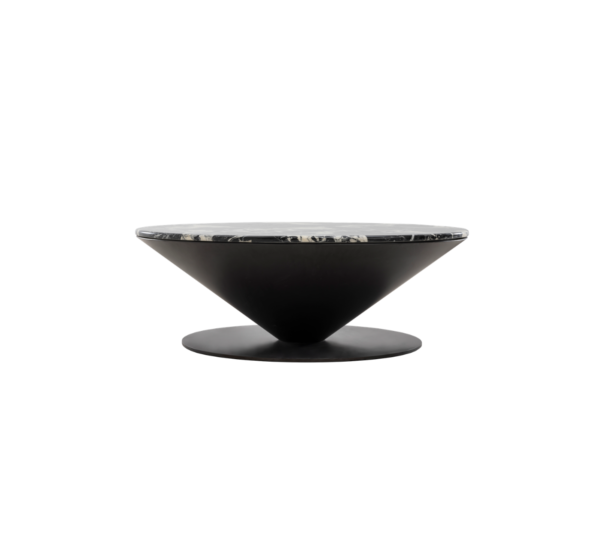 Modern black coffee table design