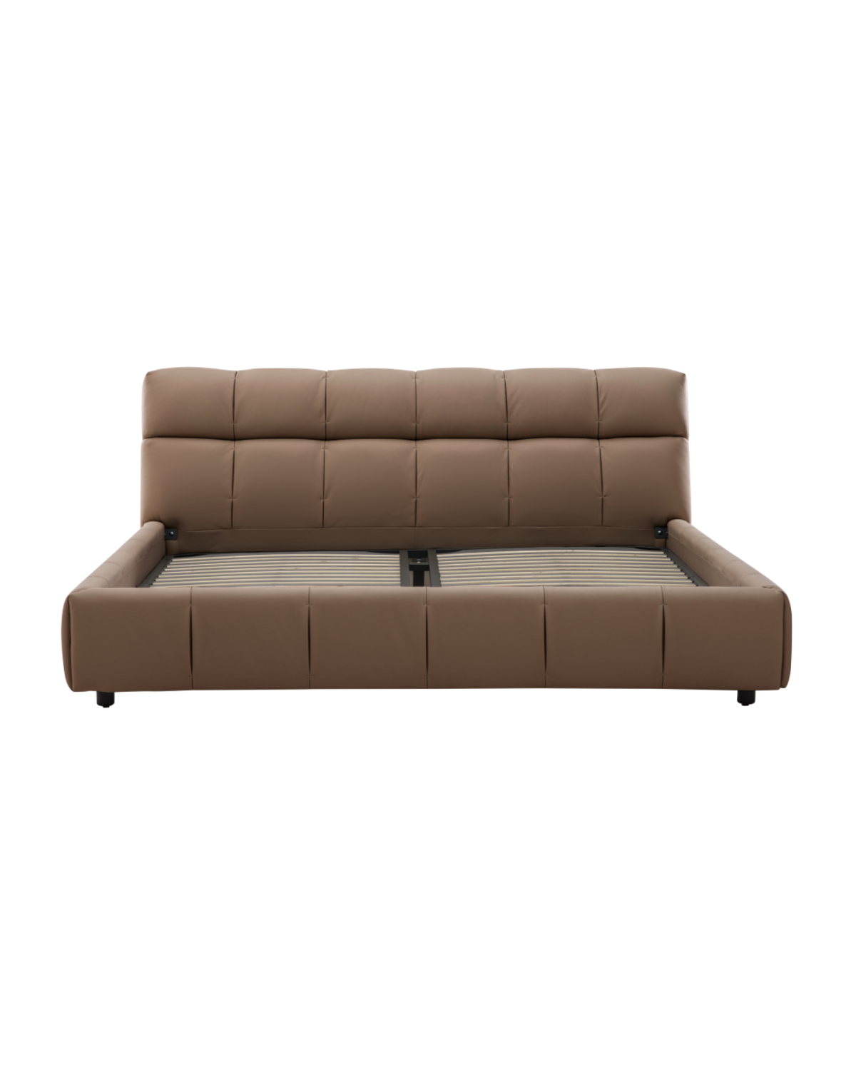 Zbom Home Boman Leather Bed Malliard — Kayjah Design Studio Nairobi