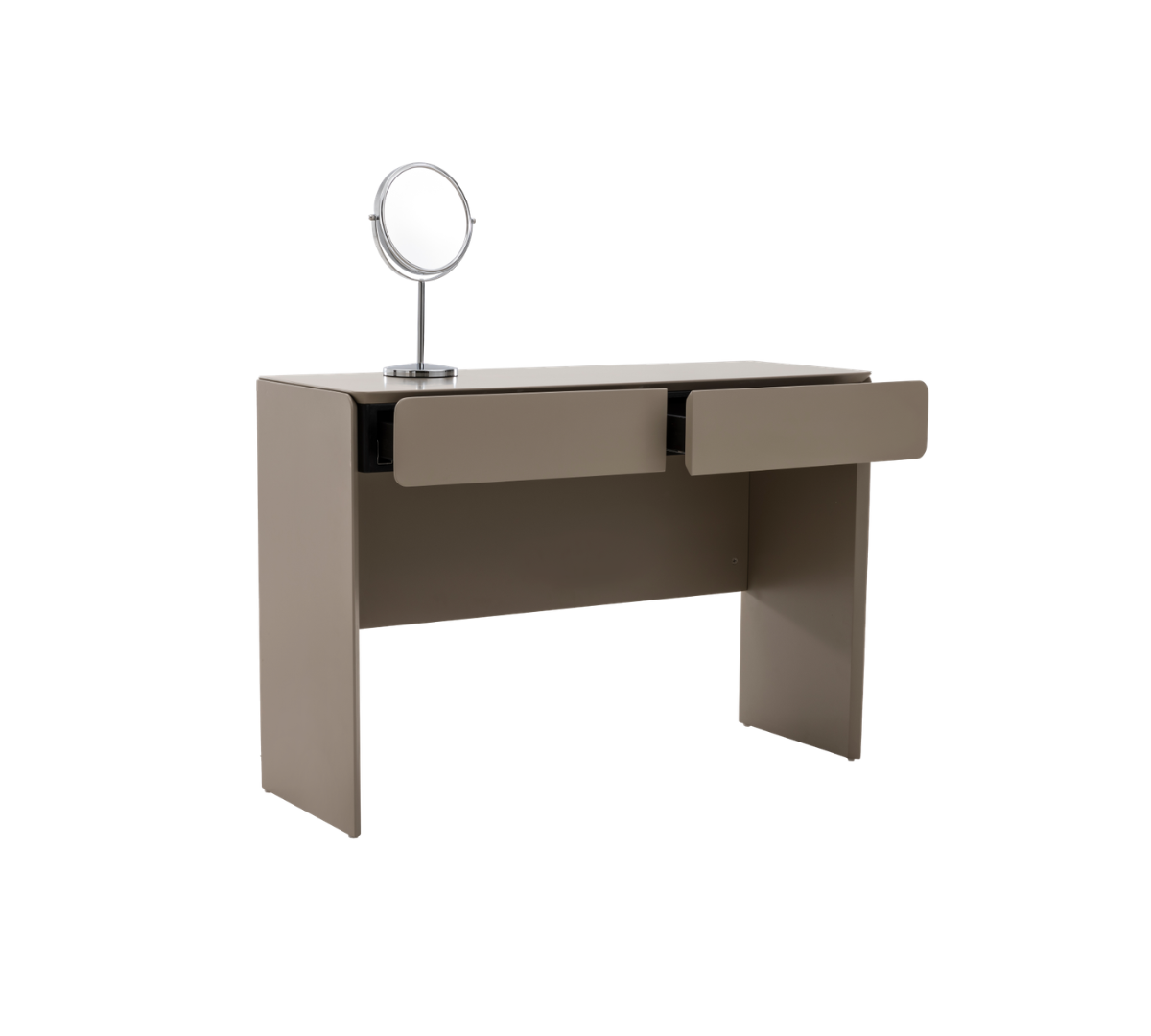 Modern dressing table with mirror