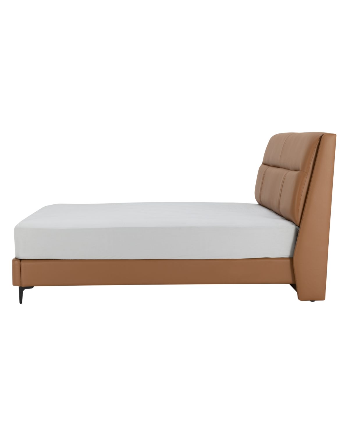 Zbom Home Forest Languge Leather Bed Orange 1 — Kayjah Design Studio Nairobi