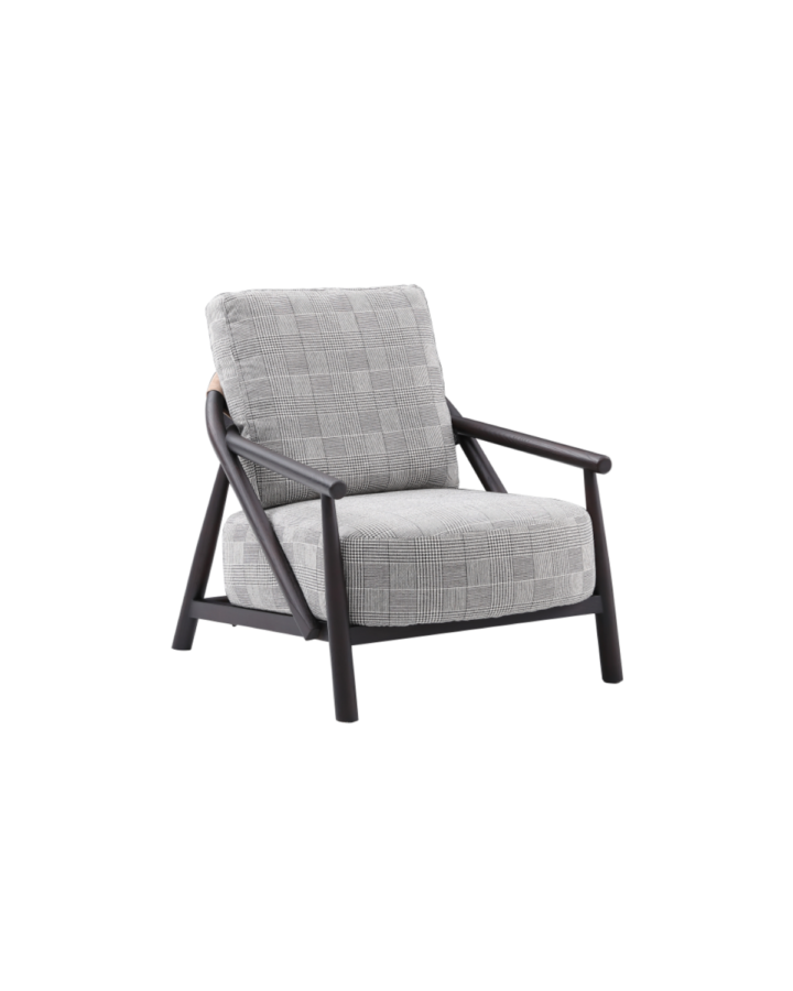 ZBOM HOME Glen Lounge Chair (Light Grey)