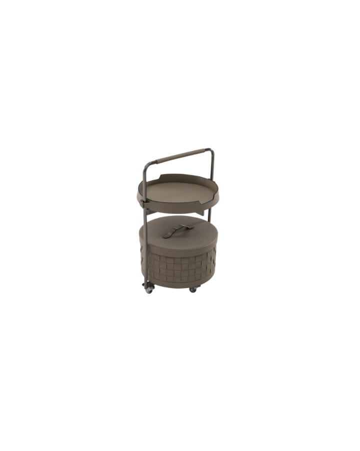 ZBOM HOME Good Sound 02 Leisure Side Table (Coffee Color)