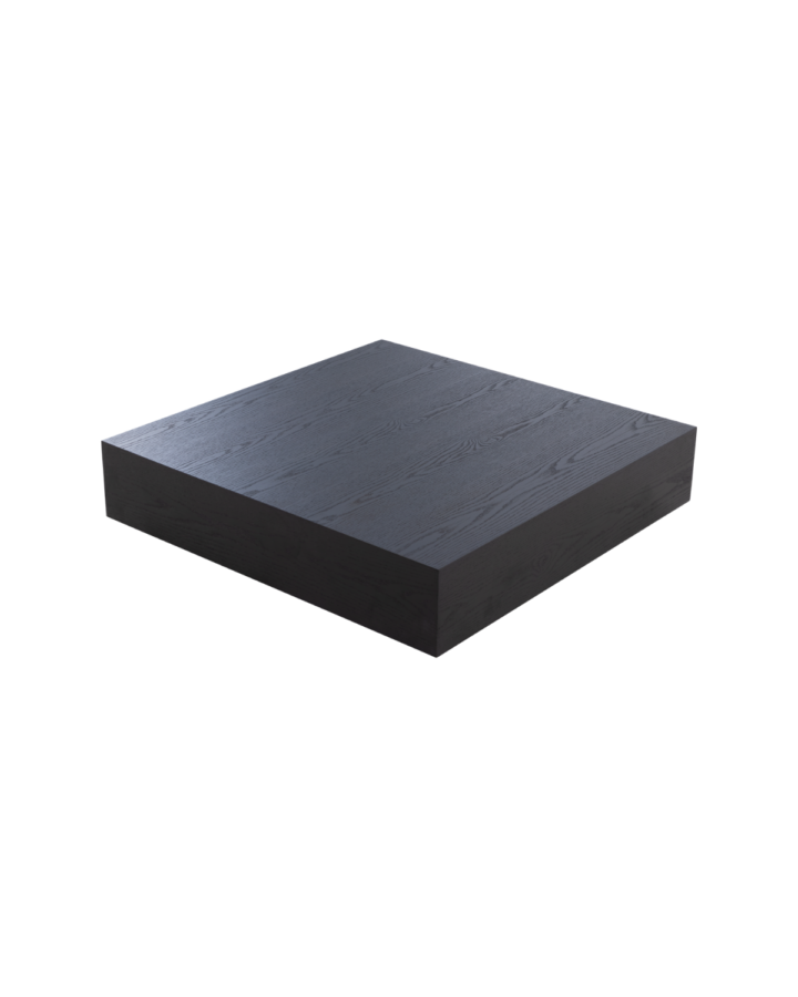 ZBOM HOME Lanyue Square Side Table (Carbon Black)