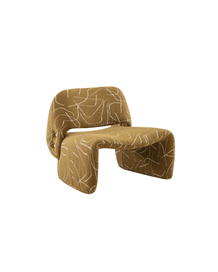 ZBOM HOME Little Hippo Lounge Chair (Ginger yellow)
