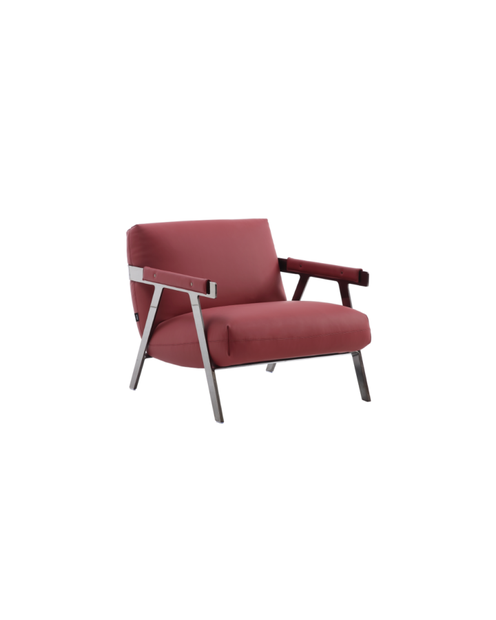 ZBOM HOME Pi Series Lounge Chair (Red)