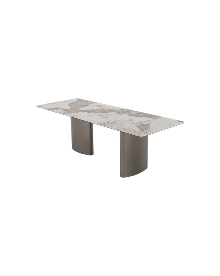 ZBOM HOME Xi Yun Dining Table (Pandora Glossy Finish)