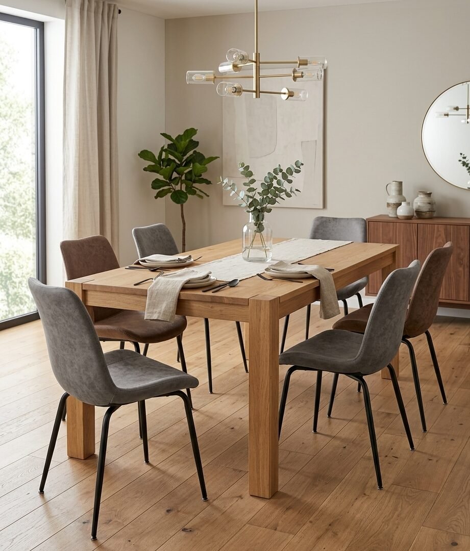 ZBOM HOME Angeli Dining Chair (Faux Leather) in situ